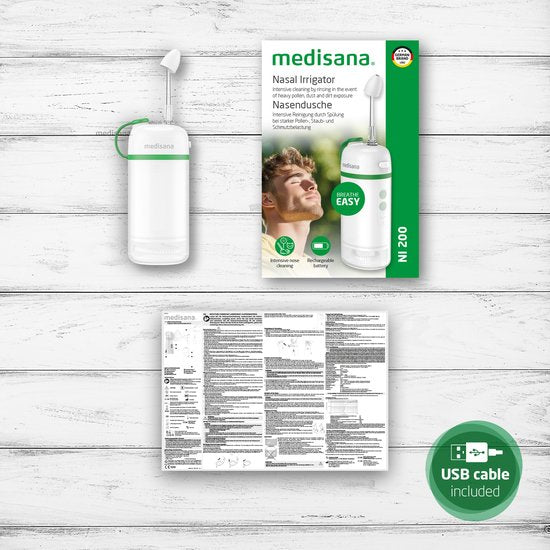 Medisana NI 200 Elektrische Nasendusche – USB-C