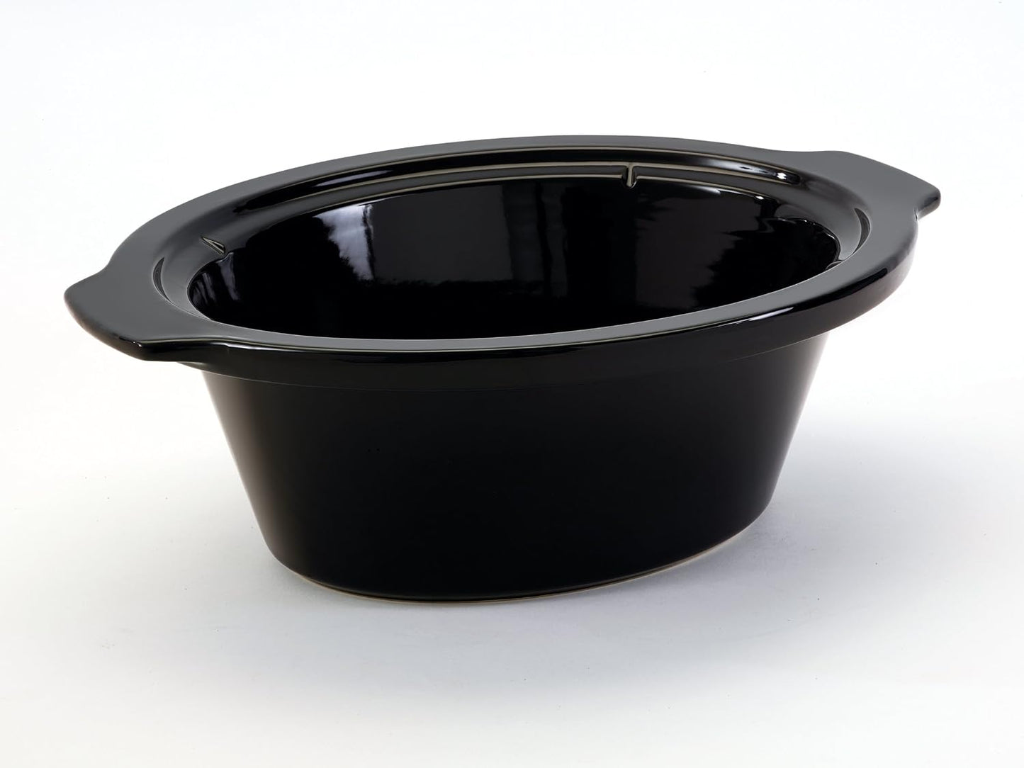 FRITEL Slow Cooker SC 2090 3,3 l – 150 W – 1–4 Personen – Keramiktopf – Schwarz/Chrom – 26 × 35,5 × 23 cm