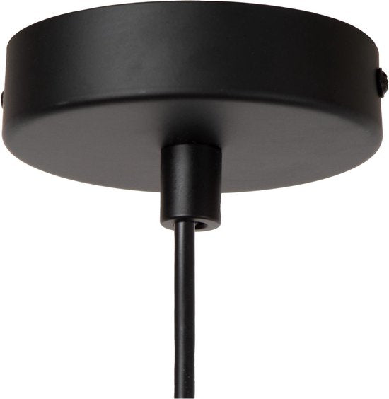 Lucide NINJA – Hängeleuchte – Ø 11,5 cm – 1xE27 – Gelb – Japandi