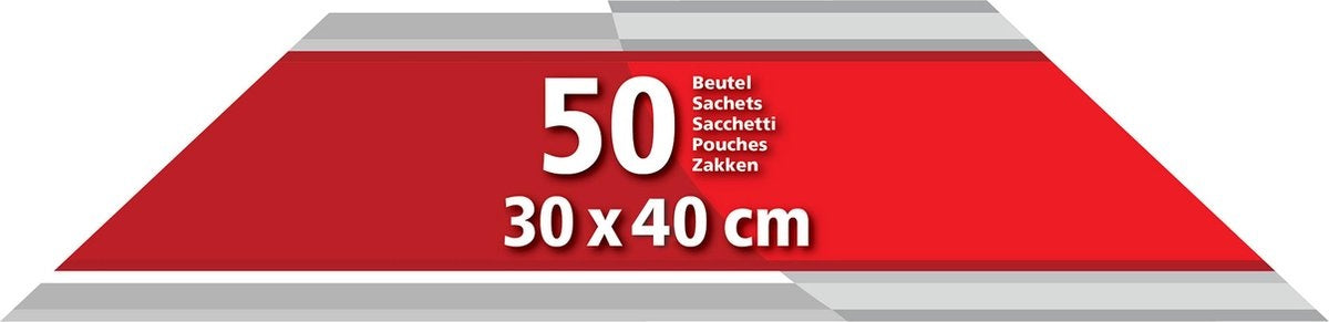 Solis Vakuumbeutel 30 x 40 cm - Vakuumbeutel - 50 Stück