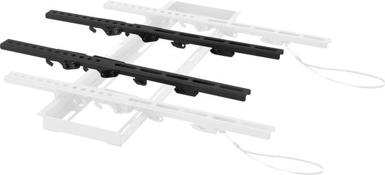 VONROC TV-Halterung - Neigbare TV-Wandhalterung für 37 bis 75 Zoll - Universal bis zu 50 kg. - Inkl. Befestigungsmaterial