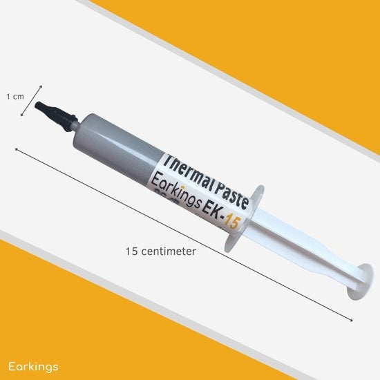 Kühlpaste Wärmeleitpaste - CPU Kühler 15 Gramm - EarKings Kühlpaste CPU