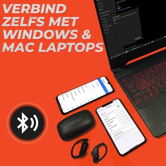 Cozey Wireless Sport Ohrhörer mit Bluetooth - Laufen - Mikrofon - Wireless Ohrhörer