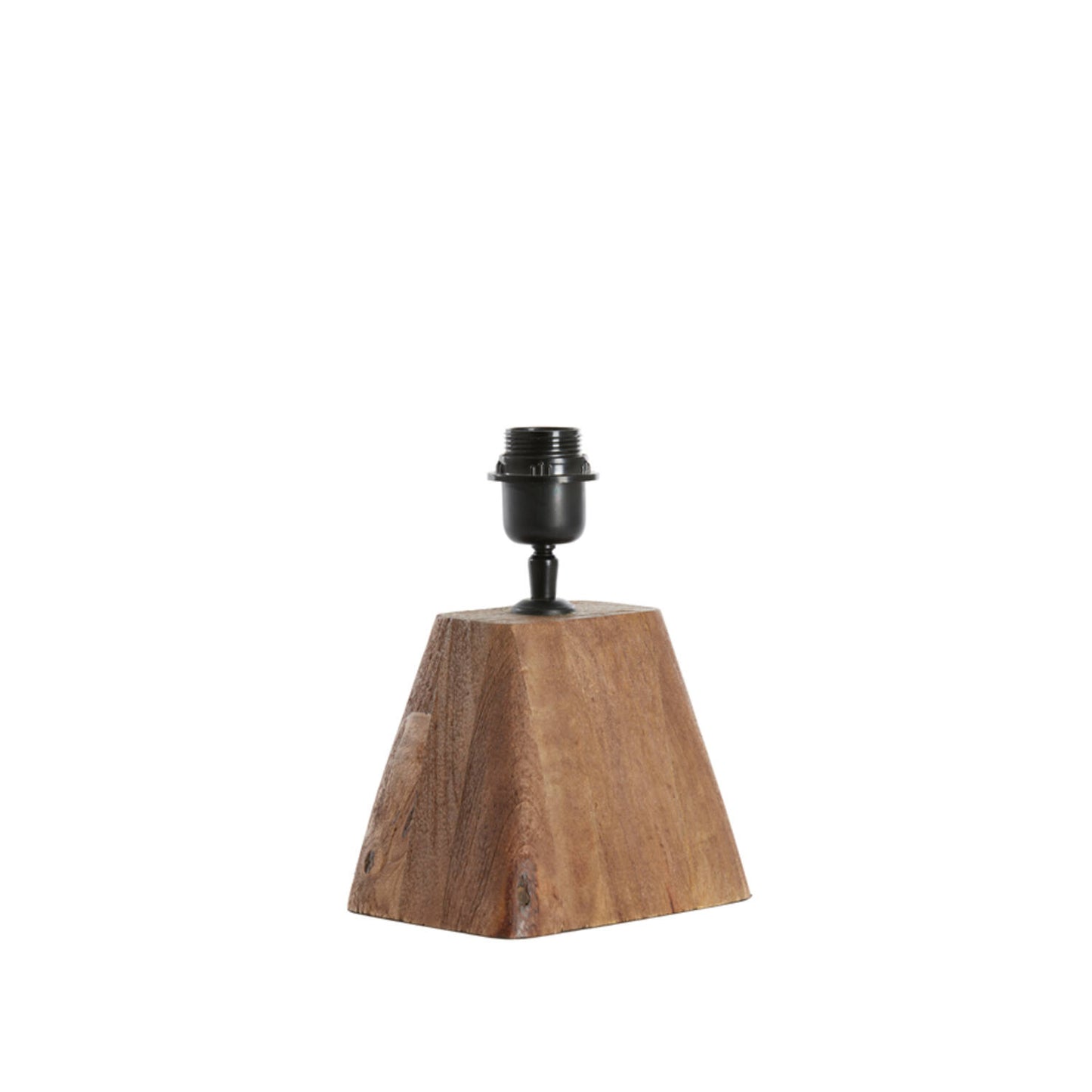 Kardan-Lampenfuß – Holz – 18 x 13 x 15 cm – Braun