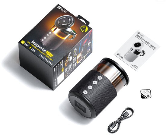 WEKOME WP-U179 Smartphone, Smartwatch, Kopfhörer Schwarz USB Kabelloses Laden im Haus