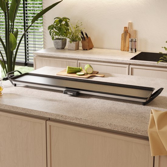 Tristar Griddle - BP-2670 - 1800W - Gourmet, Grillplatte XXL 100x23cm - 10-12 Personen