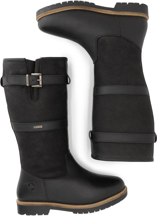 Travelin' Gronvik Damen – Outdoor-Stiefel – Mit Wolle gefüttert – Schwarz