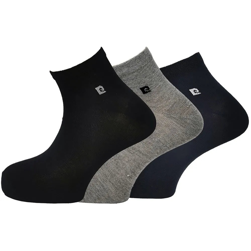 Pierre Cardin Halbhohe Socken – Unisex – Weiche Baumwolle – Atmungsaktiv – Bequeme Passform