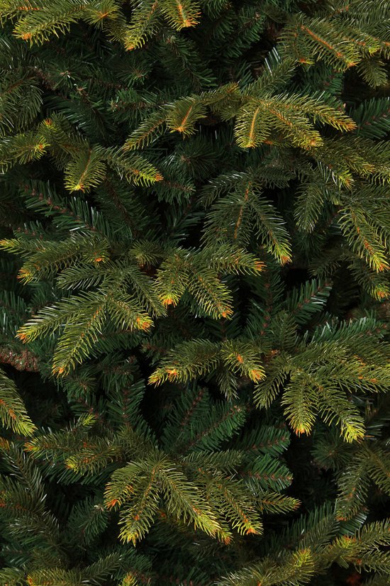 Black Box Trees Frasier Kunstbaum – Weihnachtsbaum mit verspielter, natürlicher Form – PE-Nadeln und Scharnierkonstruktion – Weihnachtsdekoration für den Innenbereich – H 155 x T 109 cm – Grün