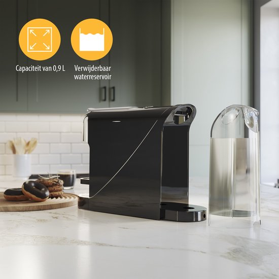 Tristar CM-2302 – Kaffeekapselmaschine – Kompatibel mit Nespresso – 0,8 l – 1400 W – Kompakt und benutzerfreundlich