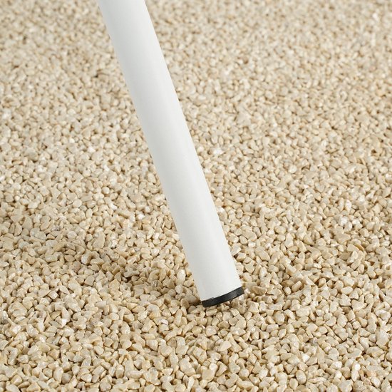 Mica Decorations Evita Bistro Set - 3er Set - Metall - Weiß