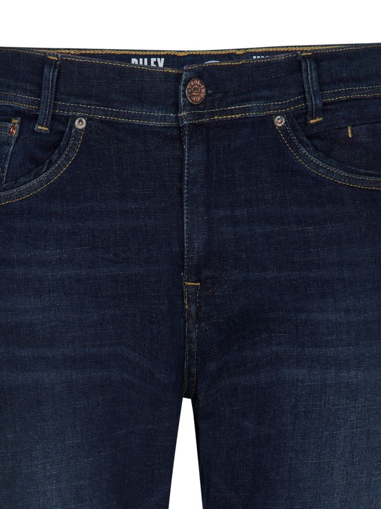 Petrol Industries Santiago Jeans – Dark Used – Straight-Fit-Jeans – W36-L36