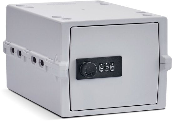 Lockabox Mini™ Aufbewahrungsbox mit Zahlenschloss - Abschließbarer Medizinschrank - Polycarbonat-Tresor - kühlschrank- und gefrierschrankgeeignet - 3 Liter - 22,3 x 15,4 x 12 cm