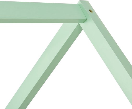 Kinderbett Marli - 90 x 200 cm - Mint - inkl. Bettkästen