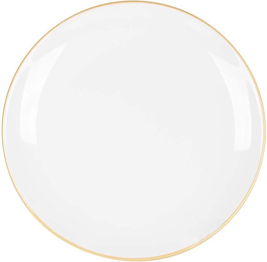 Gimex Linea Line Geschirrset – Gold – 12-teilig