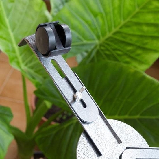 Oh My Home Metallhalterung mit Rädern für Blumentöpfe