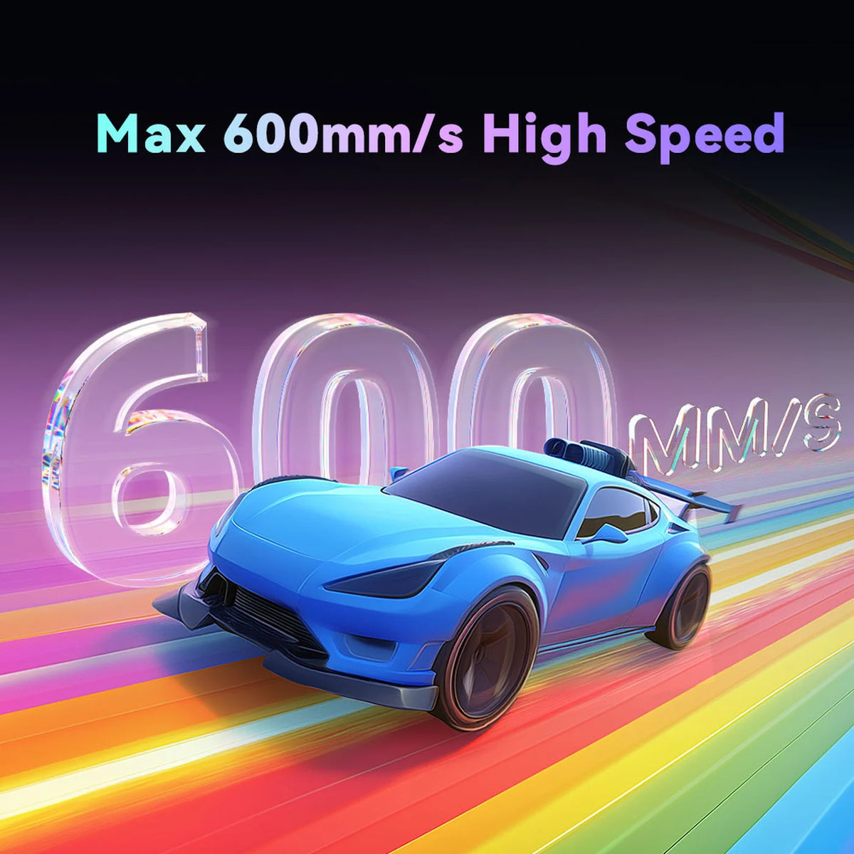 FlashForge AD5X Multicolor-3D-Drucker – 600 mm/s – 4 Farben – 220 x 220 x 220 mm