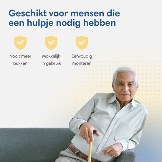Safe Life Schuhlöffel lang - 3 Längen - Inkl. Verbandstab und Sockenhilfe - 3-in-1-Funktion