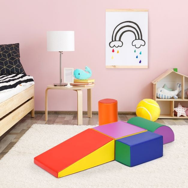 Coast Crawl and Climb Foam Play Set Colourful Fun Foam Play Set 5-teilig Lightweight Interactive Set Colourful