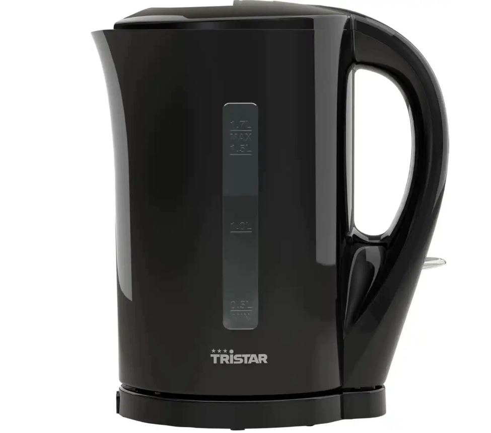 Tristar Wasserkocher WK-1349 KL – 1,7 Liter – 2200 Watt – Schwarz