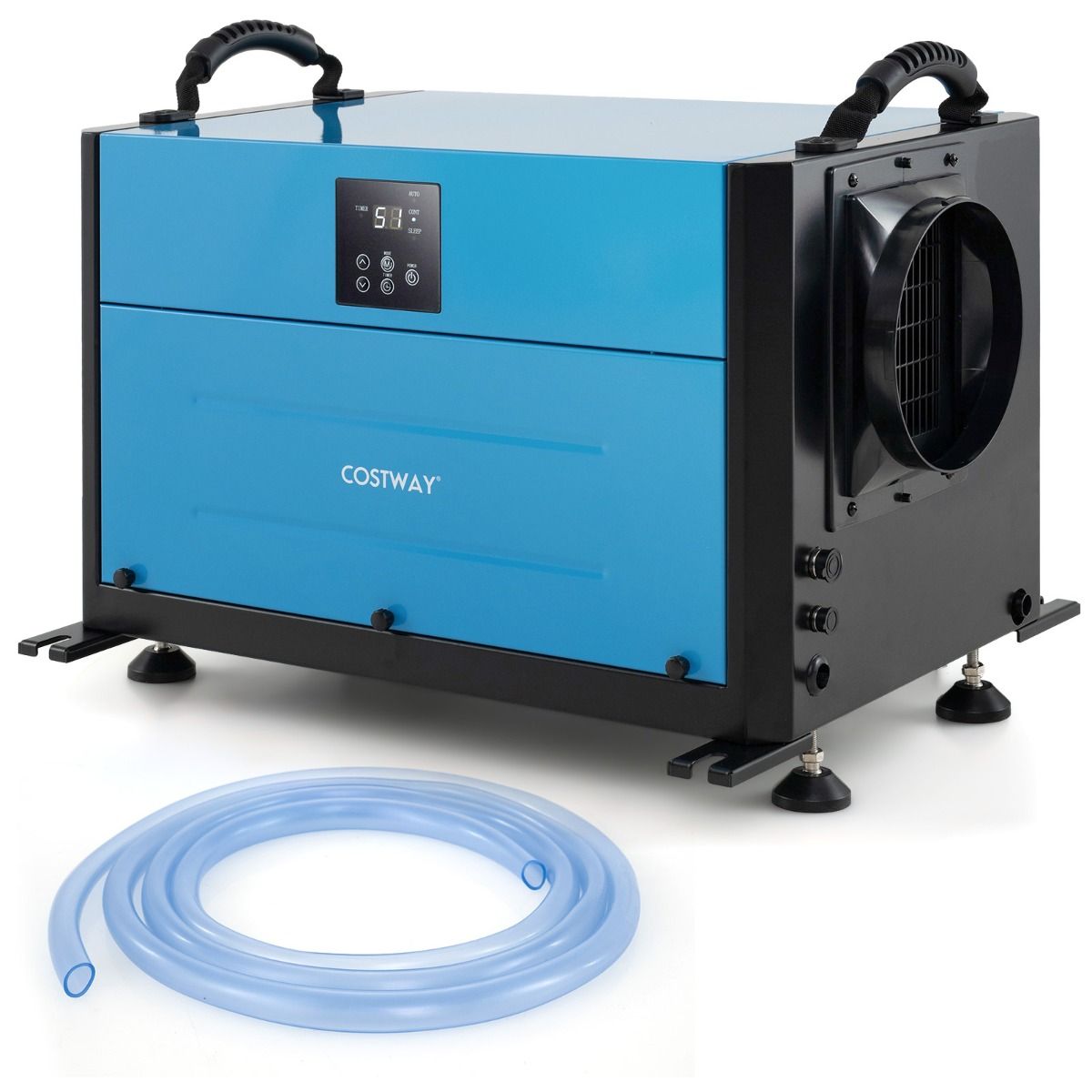 Coast Professioneller Luftentfeuchter – 73,5 l pro Tag – 3 Stufen – Blau/Weiß