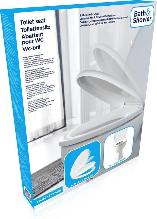 Bad & Dusche Toilettensitz - Soft Close - Weiß