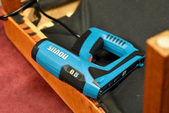 Novus Tools 031-0371 Elektrische Tackerpistole, Typ 53, Klammerlänge 6–14 mm