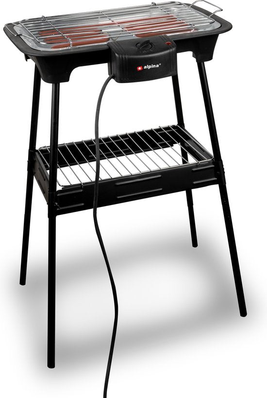 alpina BBQ - Elektrisch - 2-in-1 - Innen und Außen - 2000W