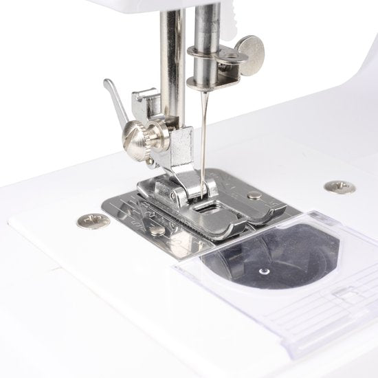 Tristar SM‑6003 Nähmaschine – 14 Stiche – Automatischer Einfädler & Freiarm – LED-Beleuchtung – Inklusive Zubehör – Für Anfänger