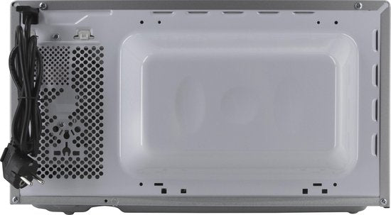 Inventum MN205SZ Solo Mikrowelle – 20 l – 700 W – Auftaufunktion – Silber