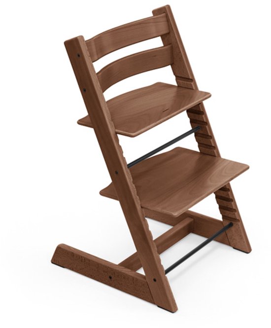 Tripp Trapp-Stuhl von Stokke, Warm Brown – verstellbarer, umbaubarer Stuhl für Kleinkinder, Kinder und Erwachsene – praktisch, bequem und ergonomisch – klassisches Design