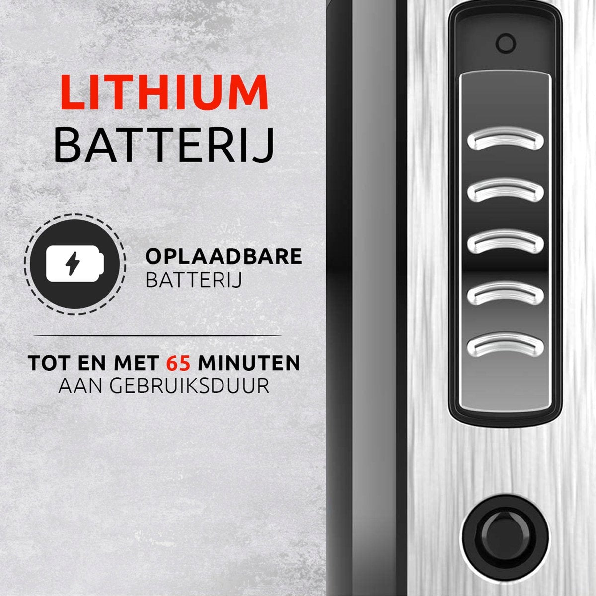 AyeWay 4 in 1 Trimmer - Schnurlos - Nasentrimmer - Bartschneider - Männer & Frauen