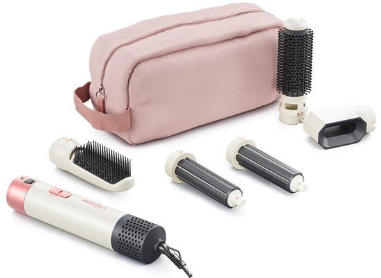 Tristar Airstyler HD‑2470 – 5-in-1-Föhnbürste mit automatischer Lockenfunktion – 1000 W – inklusive 5 Aufsätze und Aufbewahrungstasche
