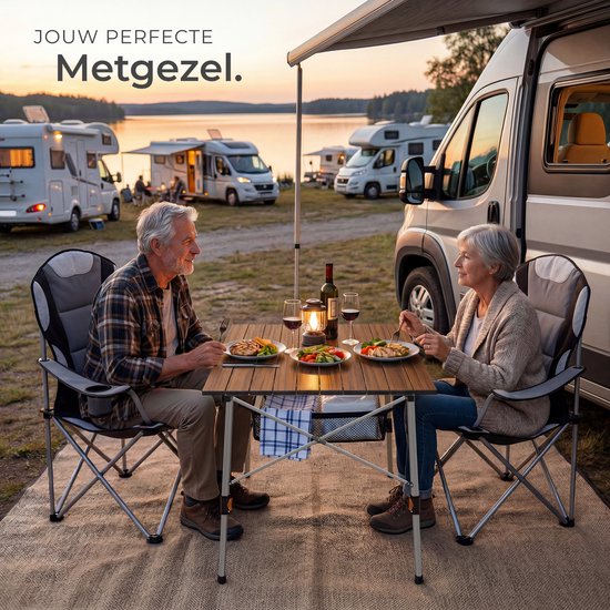tectake® Campingtisch – 120 x 70,5 x 58–79 cm - Klapptisch aus Aluminium - Aufrollbare XXL-Tischplatte - Klapptisch - Reisetisch - Gartentisch - Wetterfest - Höhenverstellbar - Tragetasche - Zusammenklappbar - Holzoptik