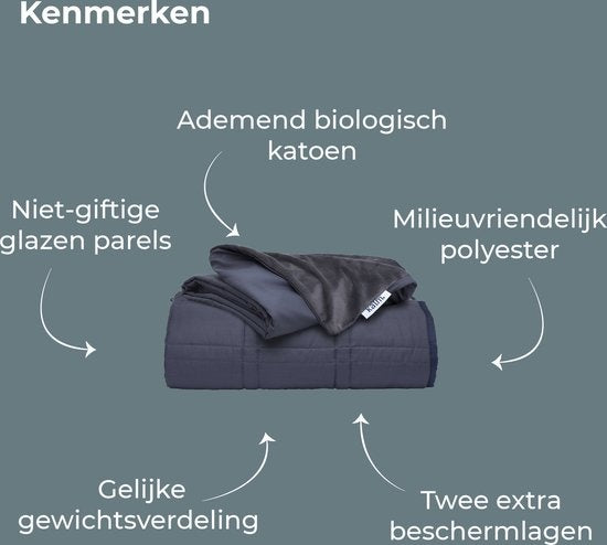 Kalm Beschwerungsdecke 10 KG - Beschwerungsdecke - Anti Stress