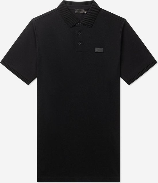 AB Lifestyle - Regular Polo | Jet Black - Herren - Größe: XS