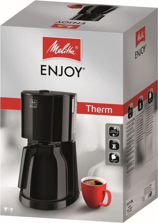 Melitta Enjoy Therm Kaffeemaschine 1017-06 schwarz