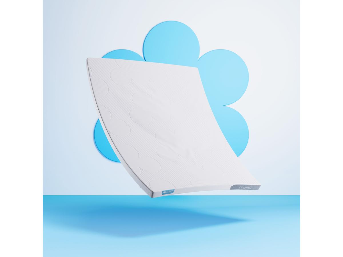 Cloudpillo Topper The Original – Bequeme Matratzenauflage – 180 x 210 cm – Weiß