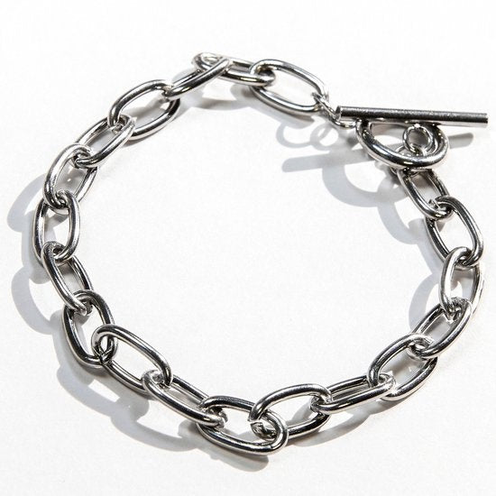 Laura Ferini Damenarmband Baciare Silber - Silbergliederarmband - 18K Weißgold vergoldet - Schmuck - Accessoires - Schmuck - Damenarmband - Silber