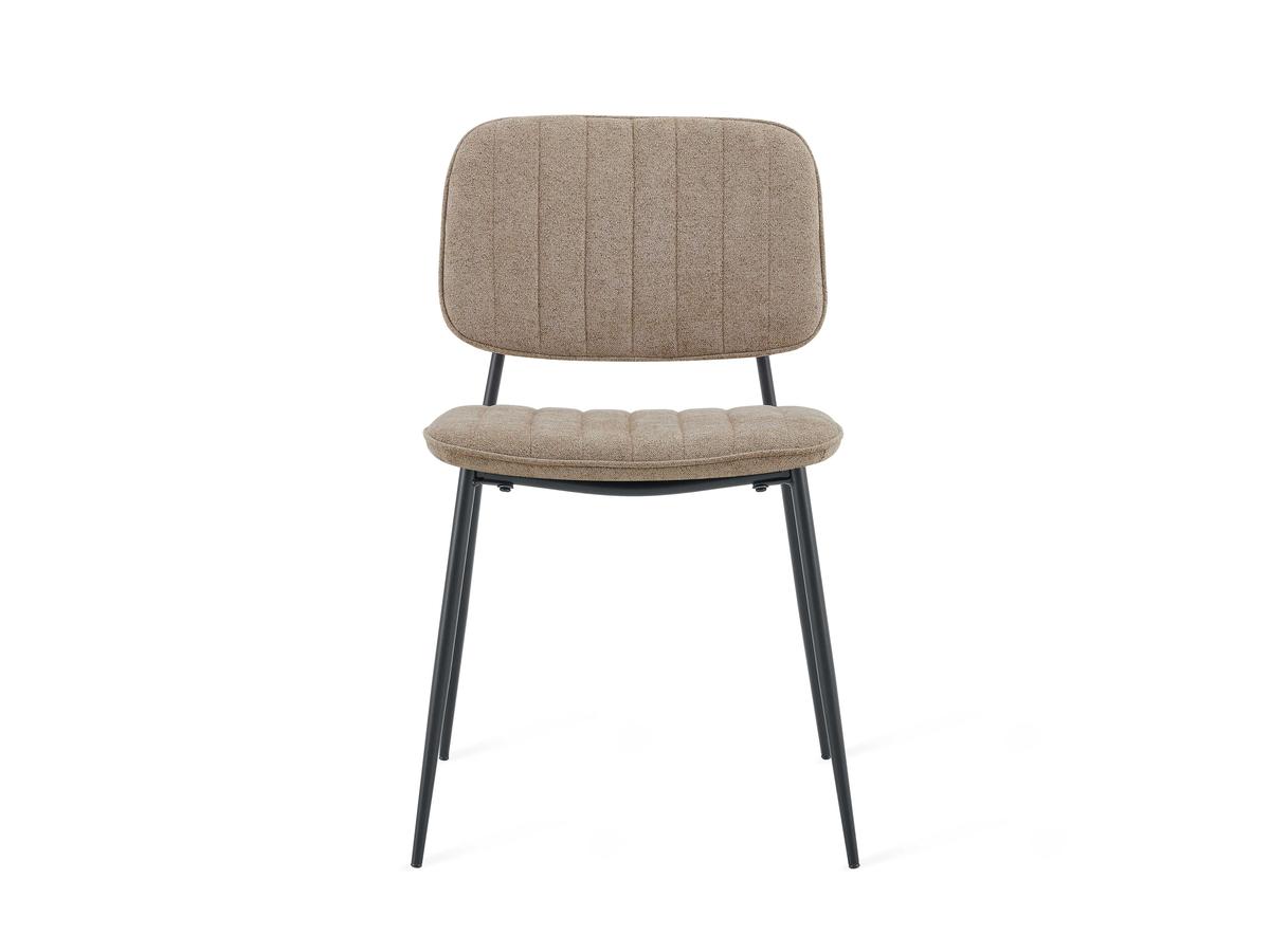Multifurn Sol Esszimmerstuhl – 2er-Pack – Taupe – Standardgröße