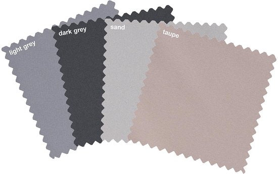 Garden Impressions – Sonnenschirm – Athene – Ø 300 cm – Gestell in Royal Grey – Dunkelgrau