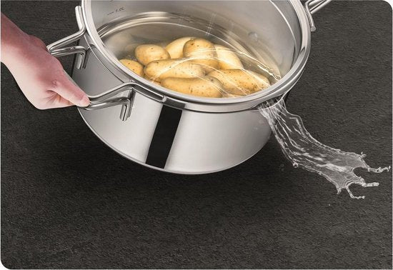 Tefal Nordica – Pfannenset – 3-teilig – Induktion – Edelstahl – Für alle Herdarten geeignet