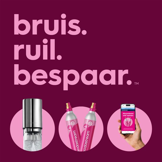 Sodastream Sprudelwassermaschine Enso aus Edelstahl