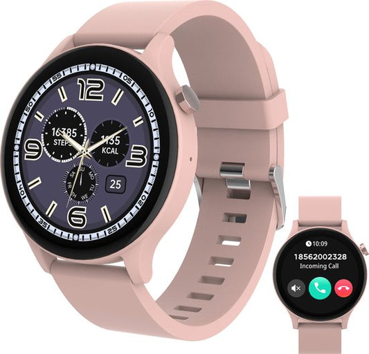 Denver Smartwatch - Android iOS - Volle Klingelfunktion - Sportuhr - Herzfrequenzmonitor - Sättigungsmonitor - Schlafmonitor - SWC338RO