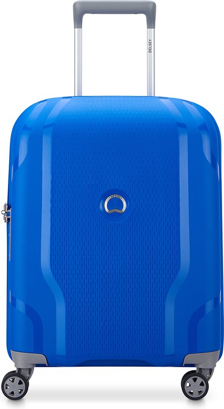 Delsey Clavel Carry-On S Slim Trolley – Kompakt und leicht – 55 x 40 x 20 cm – iBOOD Blue