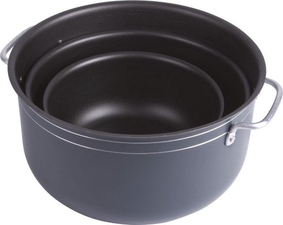 Bo-Camp – Kochgeschirrset – Camping – 7-teilig – Aluminium
