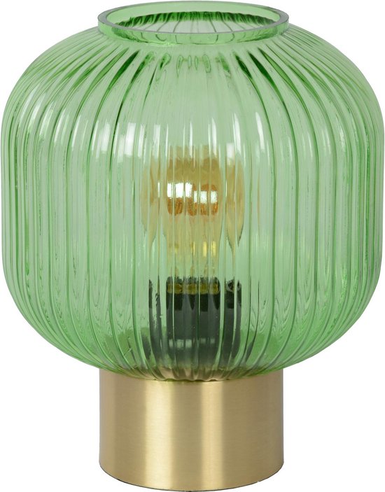 Lucide MALOTO – Tischlampe – Ø 20 cm – 1xE27 – Grün