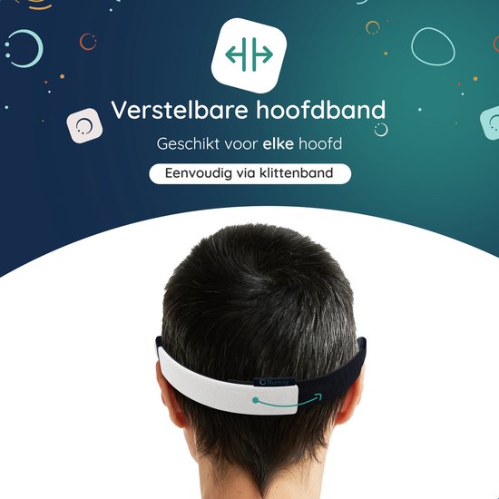 Numsy - Schlafmaske Frauen und Männer - Augenmaske Schlaf mit Memory Foam - 100% Dimmen - Hellgrau