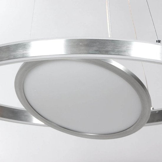 Hängeleuchte Ringlux 3514ST aus Stahl, 60 cm, höhenverstellbar – Steinhauer Moderne Innenbeleuchtung