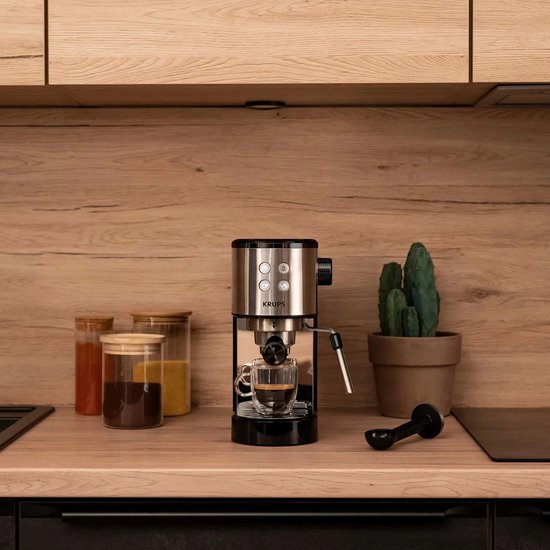 Krups Virtuoso Essential XP4418 Espressomaschine – Schwarz